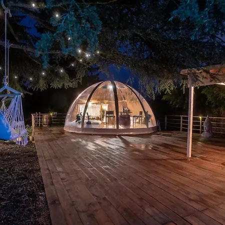 Boho Lodge - Nuit Insolite - Romantique & Spa Lodge Lagnieu